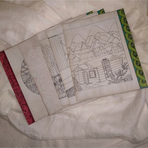 20 Coffee Dyed Coloring Pages, Hand Dyed Papers, Junk Journal Supply - Picture 6 of 8